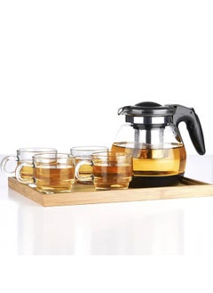Cuisine Art Cuisine Art Tera Tea Set, 1 Liter (145ml Cups, 4 Pieces)  - Image 1