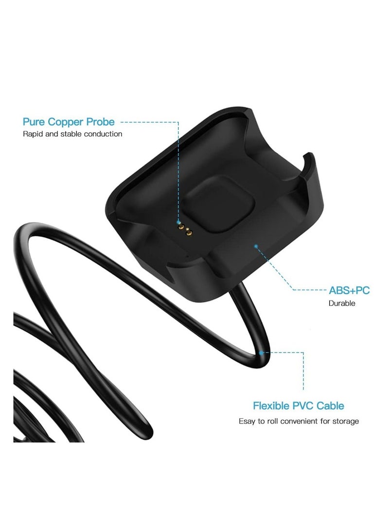 KASTWAVE Replacement Charger Dock Compatible with Compatible Fit for Xiaomi Mi Watch Lite/Redmi Watch Charger Cable Charging Cable Cradle Dock Stand and Watch Protector for Smart Watch - Image 5