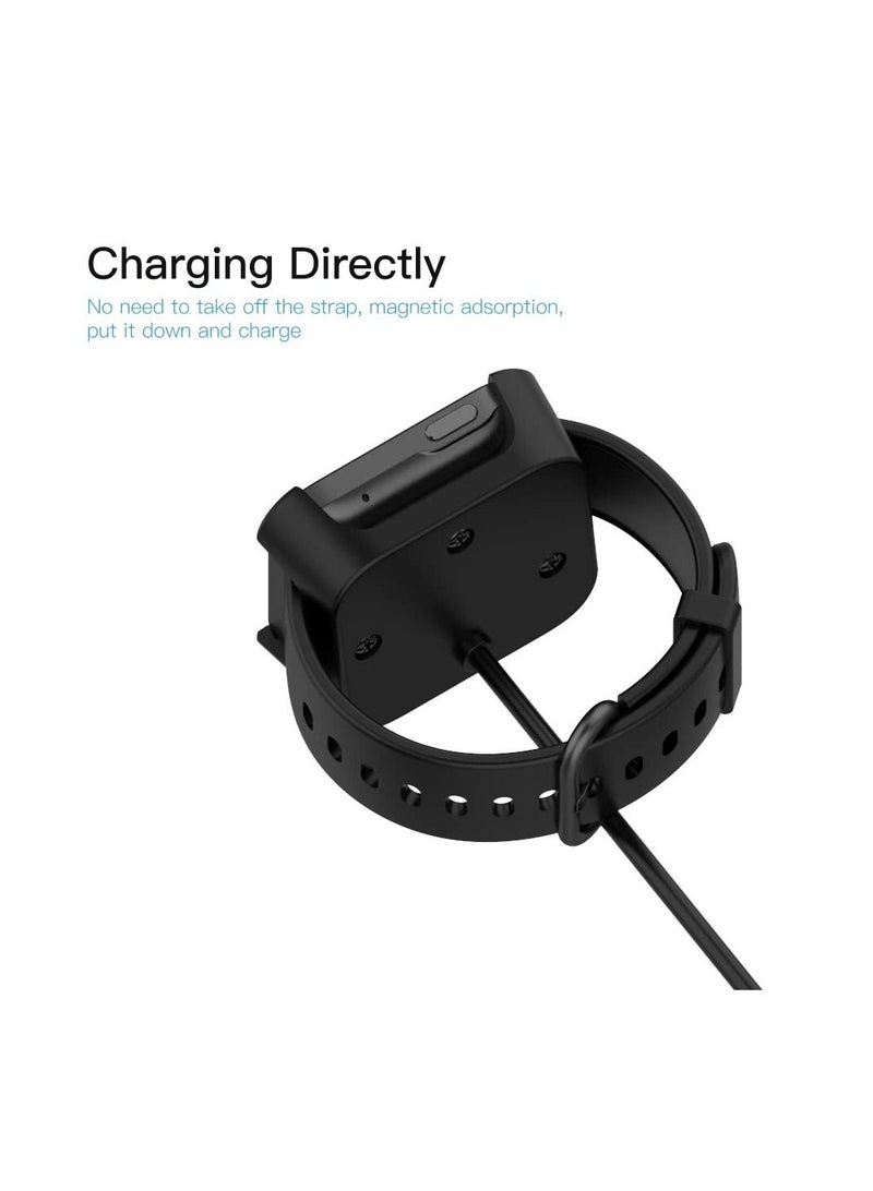 KASTWAVE Replacement Charger Dock Compatible with Compatible Fit for Xiaomi Mi Watch Lite/Redmi Watch Charger Cable Charging Cable Cradle Dock Stand and Watch Protector for Smart Watch - Image 4