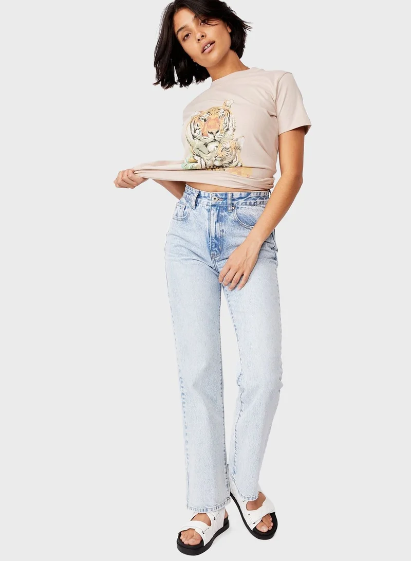 Cotton On Graphic Crew Neck T-Shirt