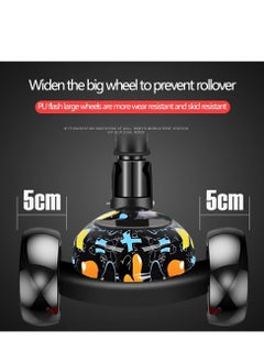 DMG TECH Kick Scooters for Kids, 3 Adjustable Height Foldable Scooter for Kids, Removable Seat, LED Light up Wheels and Music, Adjustable Handlebar, Indoor and Outdoor, for Children 1-10 Years Old  - Image 4