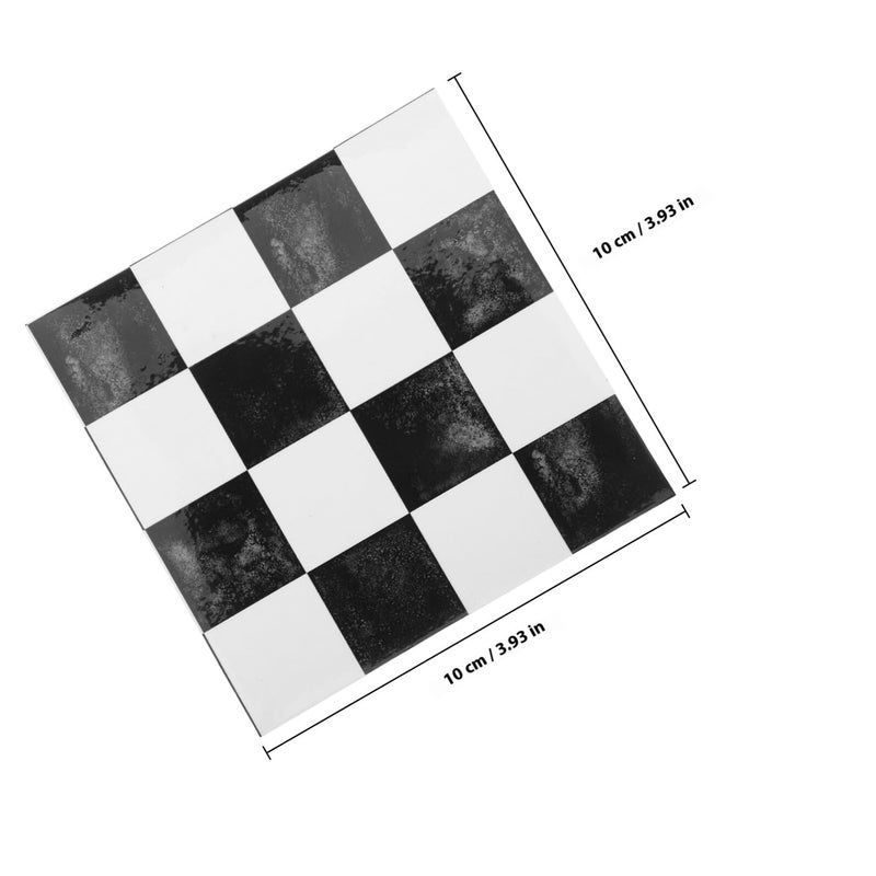 Waterproof Peel And Stick 3D Mosaic Tile Stickers 30Pcs 10x10cm For Kitchen Bathroom Wall - Image 3
