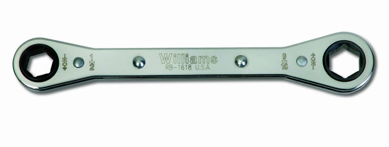 Williams RB3440 Double Head Ratcheting Box Wrench 1116 by 114Inch