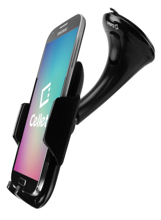 Cellet Windshield Car Phone Holder Mount, Dashboard Phone Holder Compatible for iPhones, and Android Smartphones - Image 5