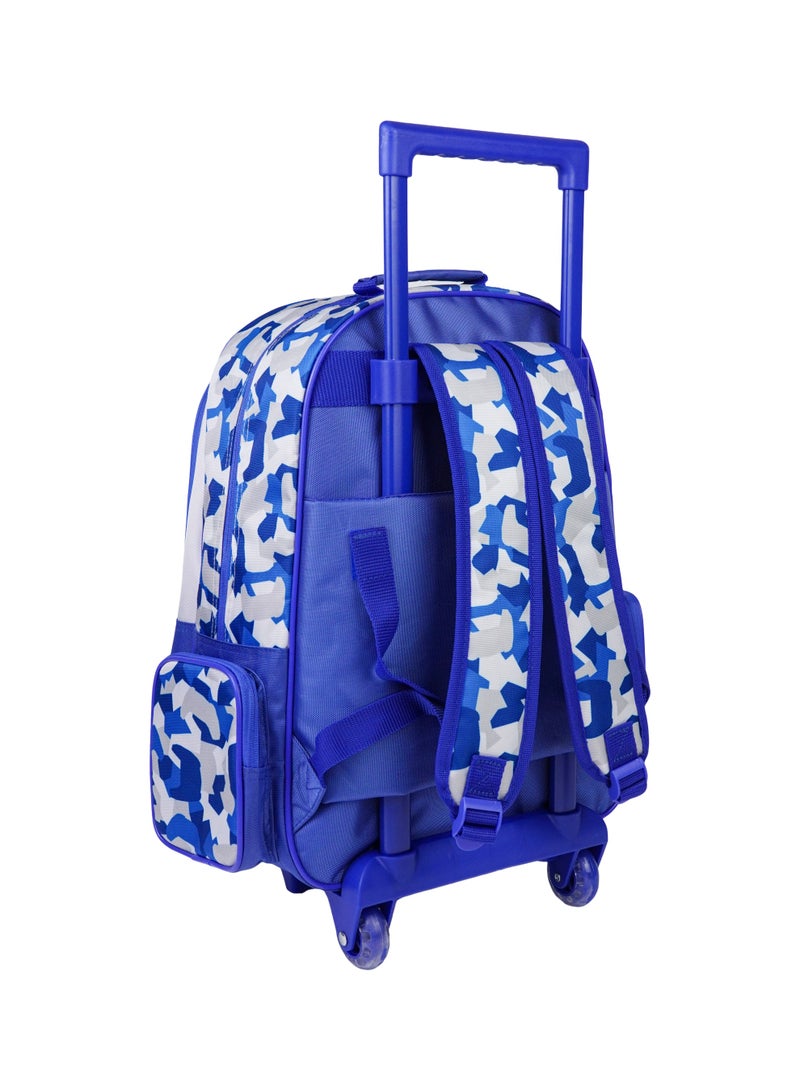 Sony PlayStation Premium 5-in-1 Kids Trolley School Set 18" | Rolling Backpack, Lunch Bag, Lunch Box, Water Bottle & Pencil Case | Boys School Bag - Image 5