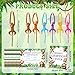 Gaiaring 25 Pcs Adopt A Hanging Monkey Pet Party Favors Monkey Stuffed Jungle Animal with Hook and Loop Hands Include 12 Large Plush Monkey 12 Adopt Cards 1 Adopt Sign for Adopt A Pet Party Monkey - Image 4