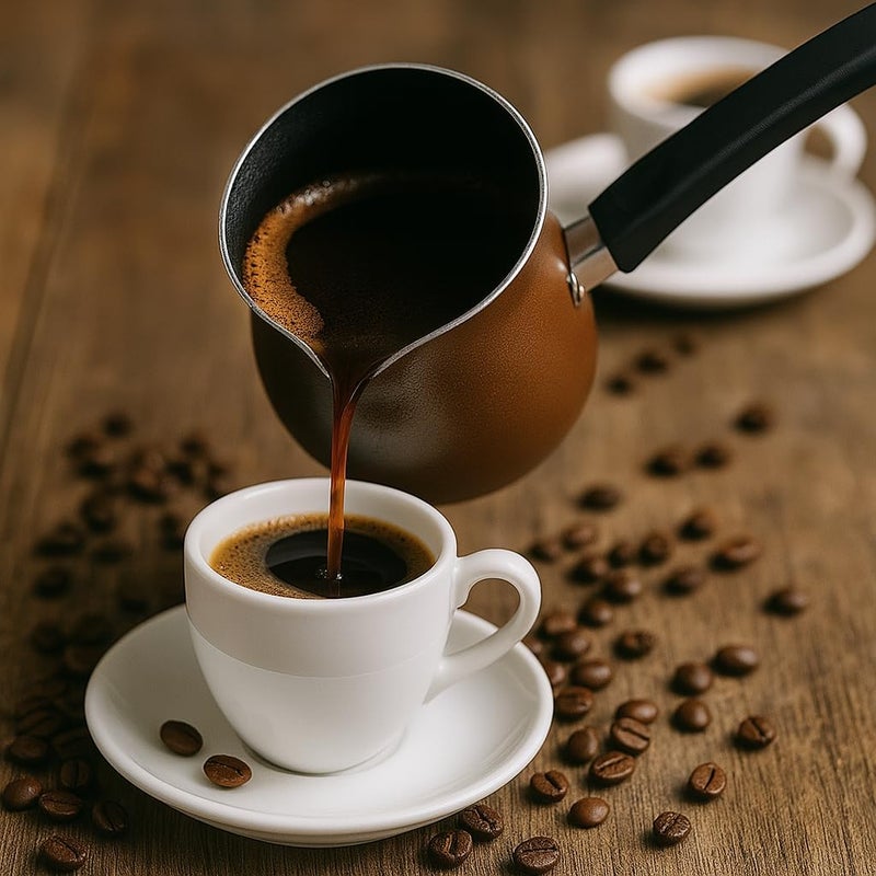 B&D Turkish Coffee Pot with Non-Stick Finish - Image 3