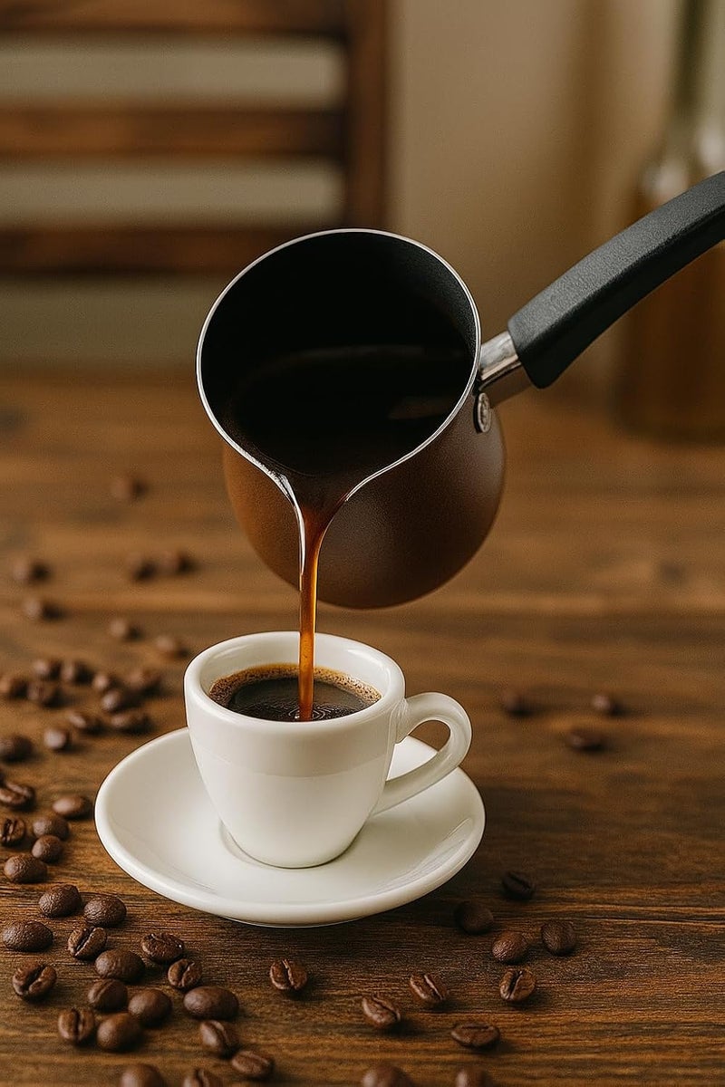 B&D Turkish Coffee Pot with Non-Stick Finish - Image 2