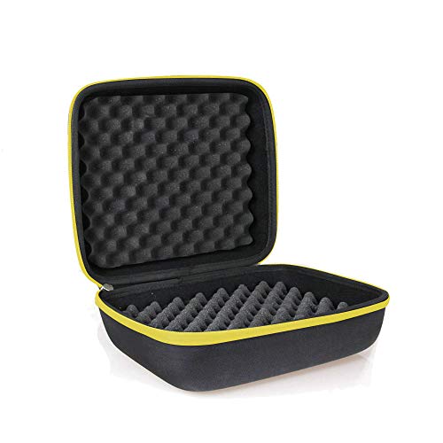 Hermitshell Hard Travel Case for DEWALT DCL043 20V MAX LED Work Light Handheld Spotlight (Black + Yellow zipper) - Image 3