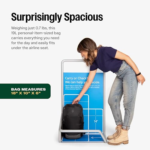 Tortuga Packable Backpack - Lightweight Foldable Travel Bag for Men and Women, Personal Item Backpack with Compact Design, Durable Nylon and Reinforced Base - Image 3