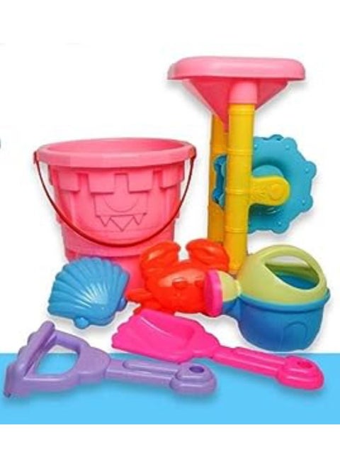 Summer Fun Toddler Kids Children Outdoor Sea Sand Beach Bucket Shovel Rake Water Toys Set Classic Baby Water Toy Assorted