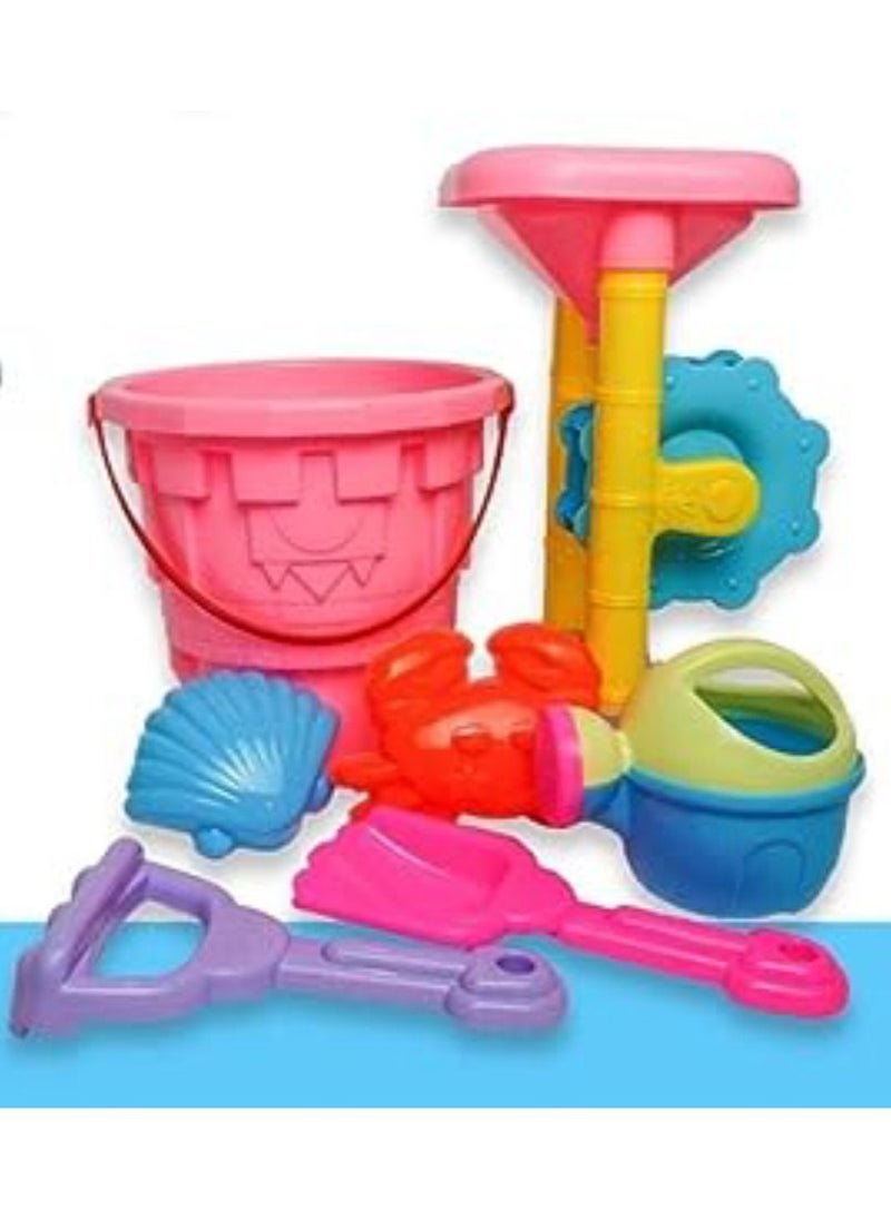 Vitacelli Summer Fun Toddler Kids Children Outdoor Sea Sand Beach Bucket Shovel Rake Water Toys Set Classic Baby Water Toy Assorted  - Image 1