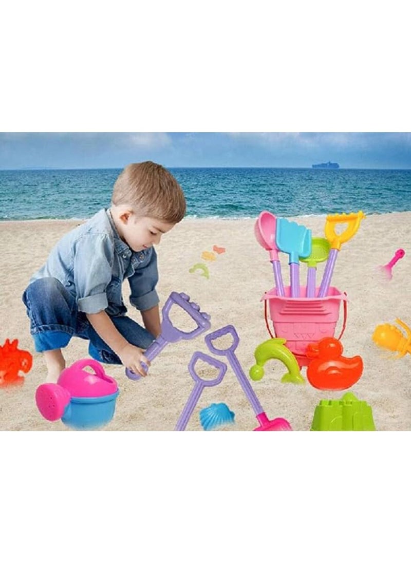 Vitacelli Summer Fun Toddler Kids Children Outdoor Sea Sand Beach Bucket Shovel Rake Water Toys Set Classic Baby Water Toy Assorted  - Image 3