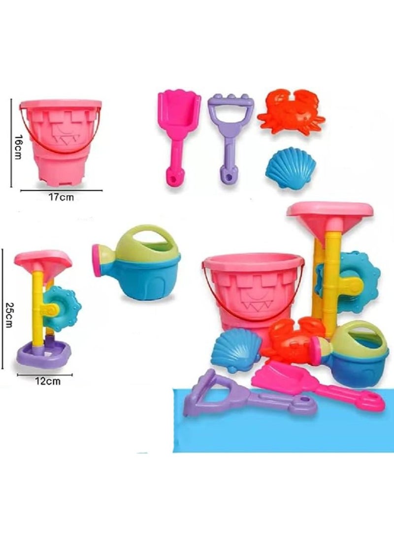 Vitacelli Summer Fun Toddler Kids Children Outdoor Sea Sand Beach Bucket Shovel Rake Water Toys Set Classic Baby Water Toy Assorted  - Image 4