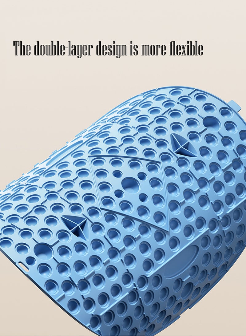 Foot massage pads with magnets 55*55cm blue - Image 4