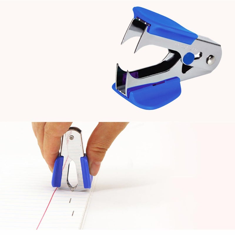 6Pcs Stapler Remover And Nail Puller Kit Office Desk Classroom Handheld Tool Random Color - Image 5