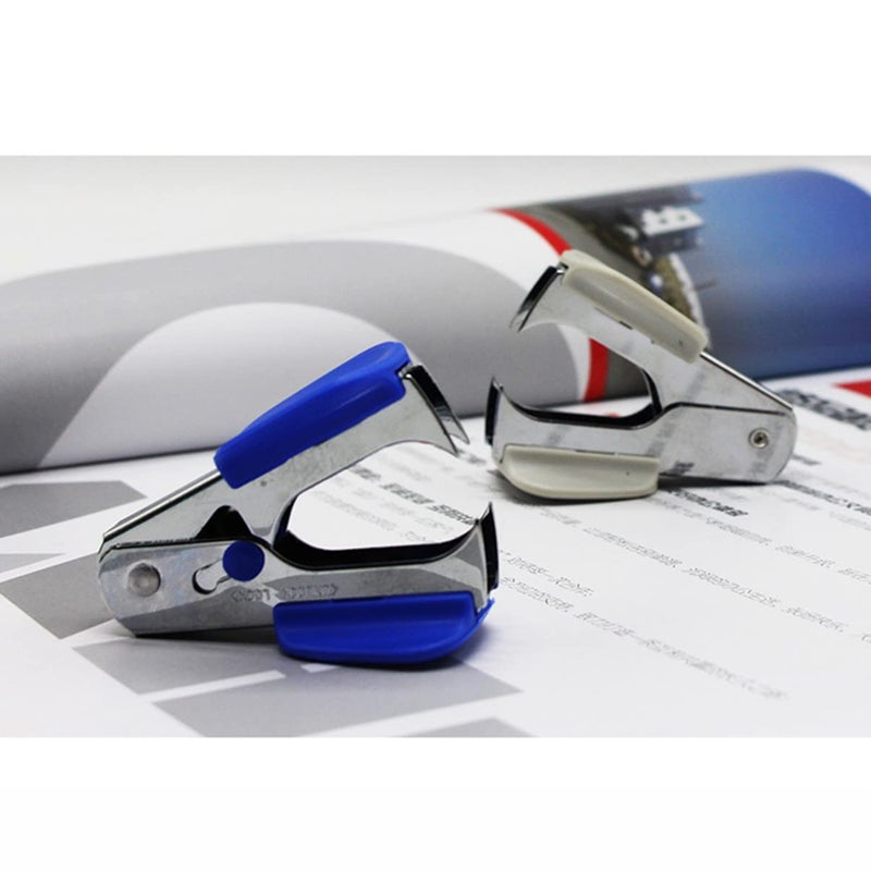 6Pcs Stapler Remover And Nail Puller Kit Office Desk Classroom Handheld Tool Random Color - Image 3
