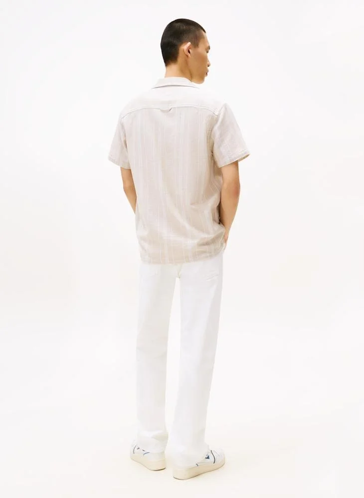 تومي هيلفيغر Textured Shirt