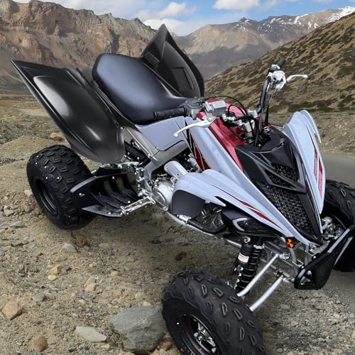 CPOWACE Rear Fender Flares Compatible with 2013-2025 Yamaha Raptor YFM 700/ 700R Accessories Extended Rear Mud Guards Mud Flaps - Image 5