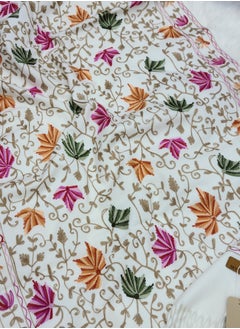Sky cashmere Embroidered Shawl  - Image 3