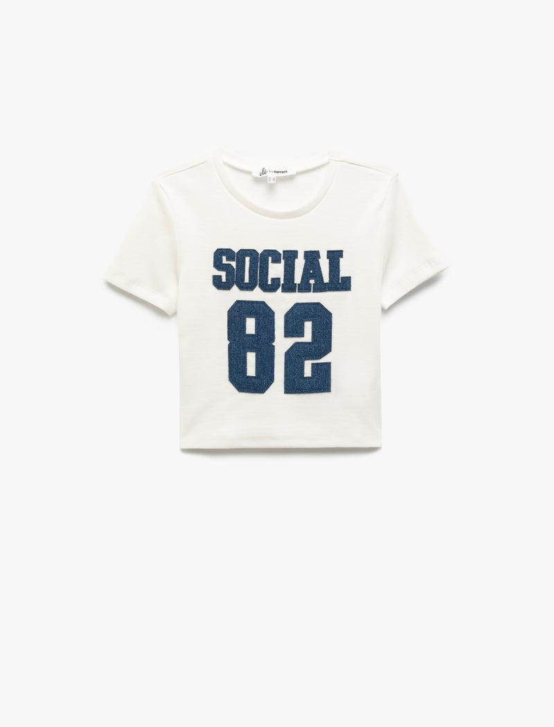 KOTON Crop T-Shirt - Image 1