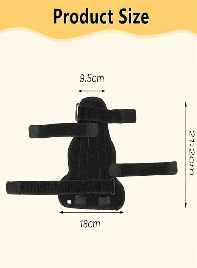 رَوَائِد دعامة تثبيت الإصبع، دعامة إصبع قابلة للتعديل لتقويم الإصبع وتخفيف آلام التهابات المفاصل والالتواءات، جبيرة مشط اليد للإصبع الرابع أو الخامس. - Image 2