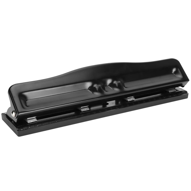4 Hole Adjustable Paper Puncher 10 Sheet Capacity Home Office Punching Tool - Image 4