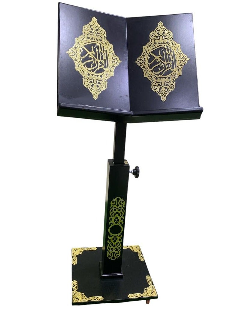 حامل للمصحف الشريف تركي كبير ، أسود, تصميم عصري - Image 2