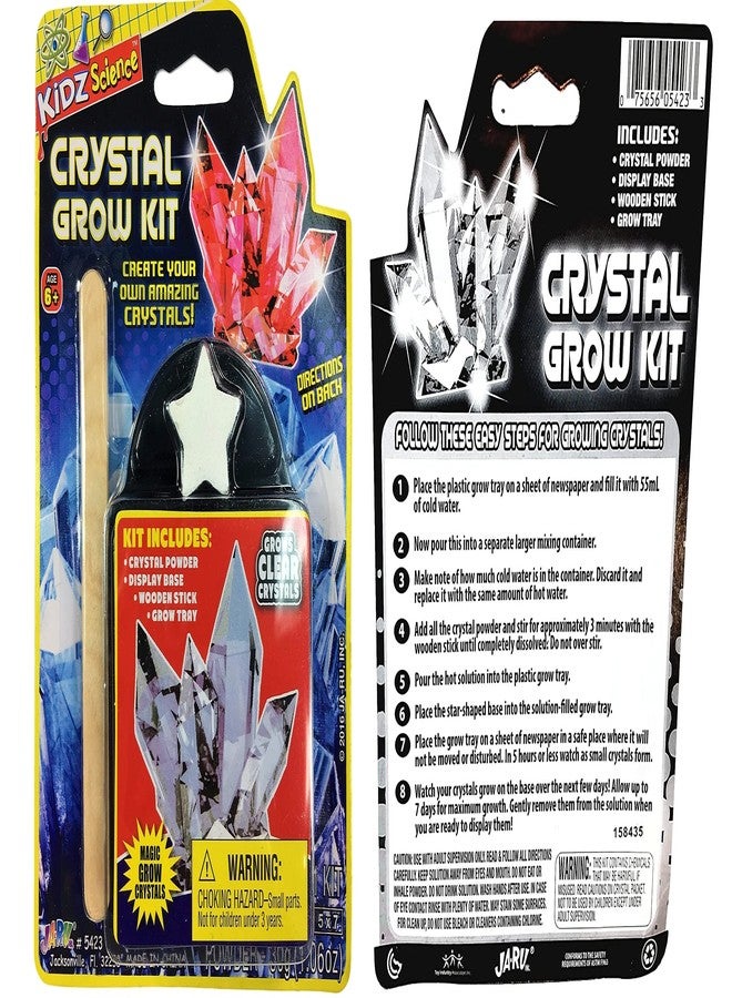 2GoodShop Grow a Crystal Kit Toy (12 Packs) DIY Science Kit for Kids, Growing Crystals, Party Favor Pinata Filler Toys in Bulk 5423-12 - Image 4