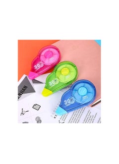 Deli Correction Tape Excellent Covering Power - Assorted Color Deli Eh21301 (PACK OF 3)  - Image 2