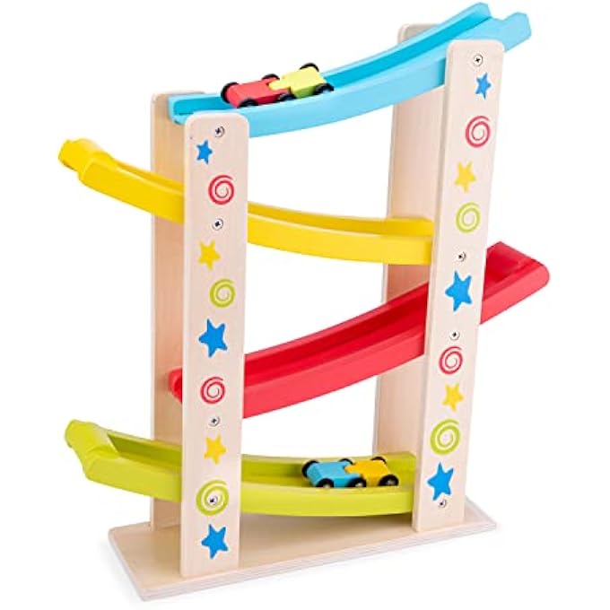 NEW CLASSIC TOYS - 10546 - HIT AND JUMP FEUERWEHR, RANDOM COLOR - Image 1