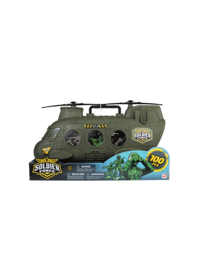Soldier Force - SOLDIER FORCE - CHINOOK CARRIER PLAYSET - Image 1