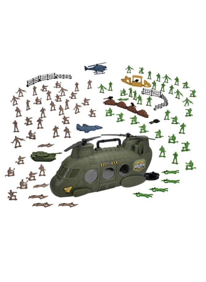 Soldier Force - SOLDIER FORCE - CHINOOK CARRIER PLAYSET - Image 1