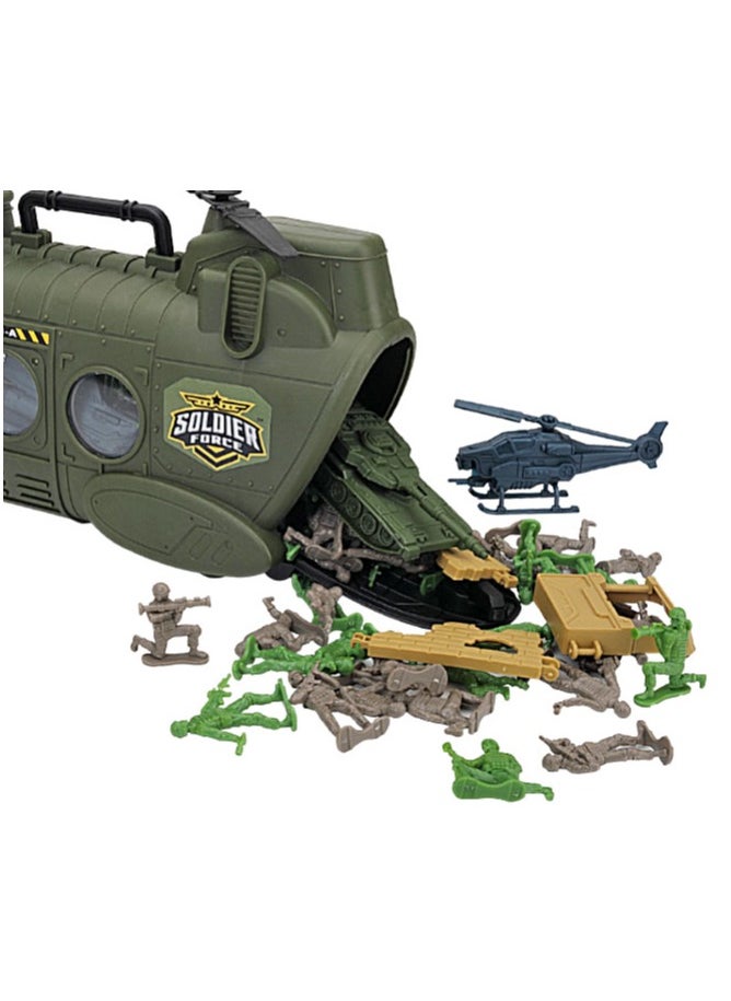 Soldier Force - SOLDIER FORCE - CHINOOK CARRIER PLAYSET - Image 1