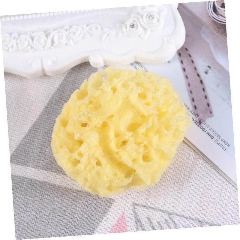 Natural Honeycomb Bath Sponge 2 Pack Biodegradable Exfoliating Shower Sponge Gentle Massage Skin Friendly - Image 4