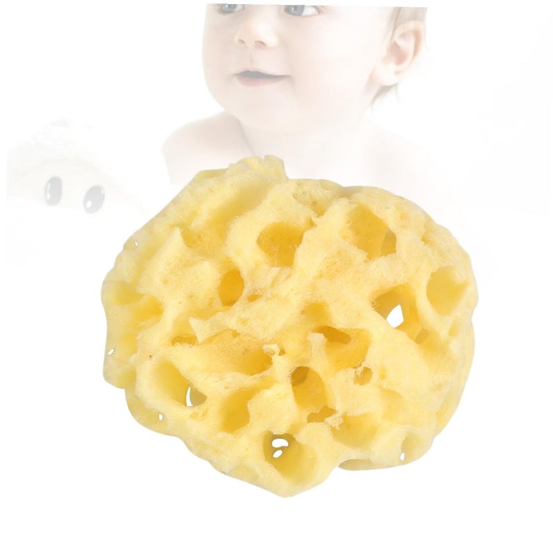Natural Honeycomb Bath Sponge 2 Pack Biodegradable Exfoliating Shower Sponge Gentle Massage Skin Friendly - Image 2