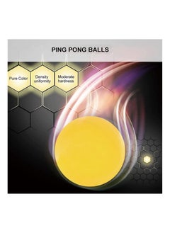 AL QADAH Table Tennis Balls 10pcs, Orange Color Bounce into Excitement  - Image 5