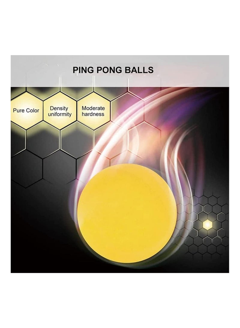 AL QADAH Table Tennis Balls 10pcs, Orange Color Bounce into Excitement  - Image 5