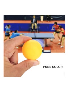 AL QADAH Table Tennis Balls 10pcs, Orange Color Bounce into Excitement  - Image 4