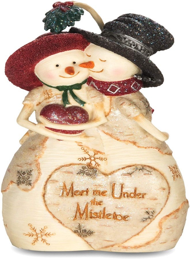 شركة بافيليون جيفت قبلة الهدال من شركة بافيليون جيفت، زوجان ثلجيان، 4.5 بوصة، أبيض - Image 1