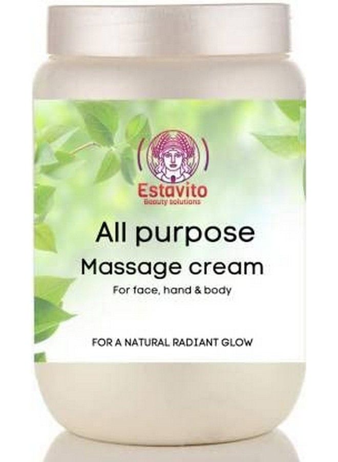 ESTAVITO All Purpose Cream (For Body Massage ; Face Massage ; Pedicure ; Manicure; (800 Ml) - Image 1