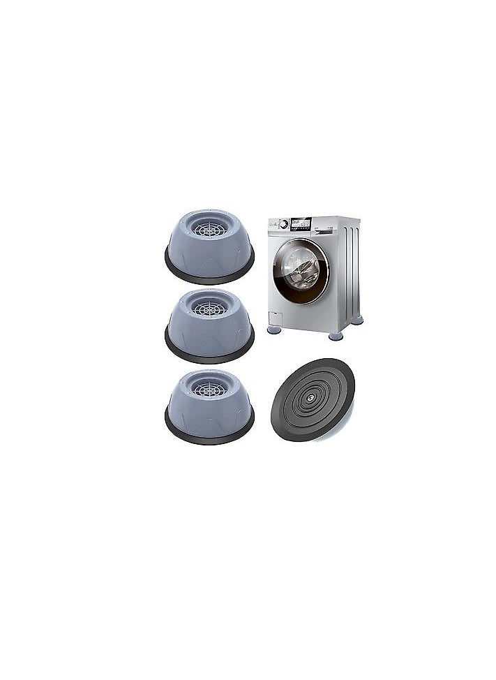 ABBASALI Shock and Noise Cancelling Washing Machine Support 4 Pcs, Washer And Dryer Anti-Vibration Pads, Protects Laundry Room Floor,Washing Machine Foot Pads for All Washing Machine  - Image 3