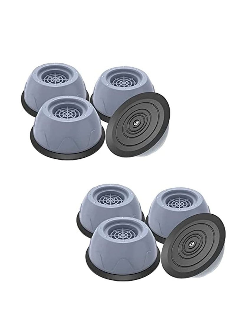 ABBASALI Shock and Noise Cancelling Washing Machine Support 4 Pcs, Washer And Dryer Anti-Vibration Pads, Protects Laundry Room Floor,Washing Machine Foot Pads for All Washing Machine  - Image 4
