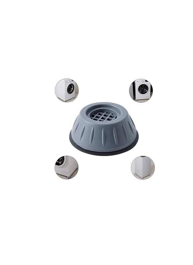 ABBASALI Shock and Noise Cancelling Washing Machine Support 4 Pcs, Washer And Dryer Anti-Vibration Pads, Protects Laundry Room Floor,Washing Machine Foot Pads for All Washing Machine  - Image 5