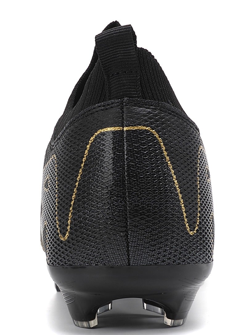 سكاي فيو أحذية كرة قدم للأولاد والبنات، أحذية رياضية احترافية خفيفة الوزن ومريحة برباط، أحذية كرة قدم تدريبية للأطفال - Image 4