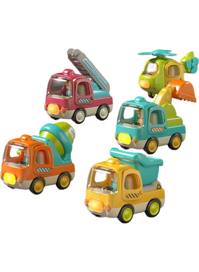 Goodway Guyu (Goodway) Baby Construction Vehicle, Children'S Toy Car, Baby Excavator, Inertia Sliding Dump Truck, Birthday Gift For Boys - Image 2