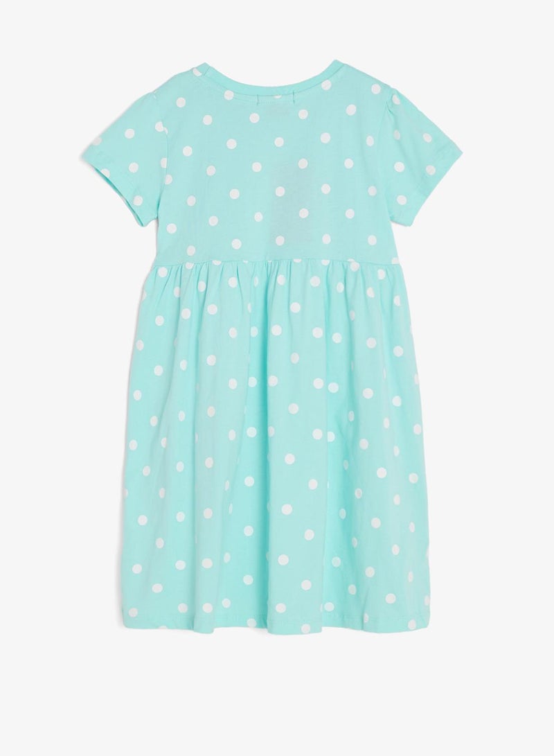 Pinata Ice Cream Print Dot Summer Dress - Image 3