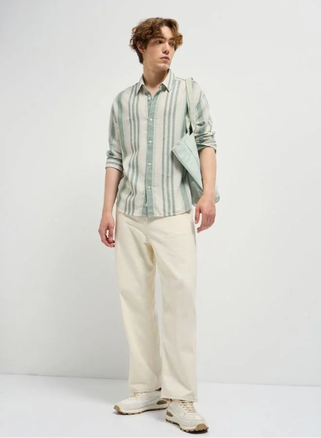 THE BEAR HOUSE  Men's Shirt for Casual and Formal Wear | Classic Button-Down Style for Office, Daily Use, Travel, Events & All-Season Outfits | Versatile & Stylish Wardrobe Essential for Every Occasion for Men | Best Price UAE