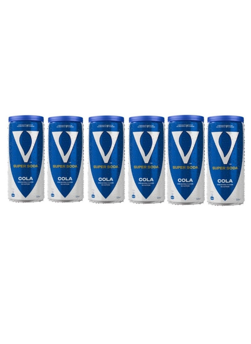 V7 V7 Soda cola 300ml Pack of 6 