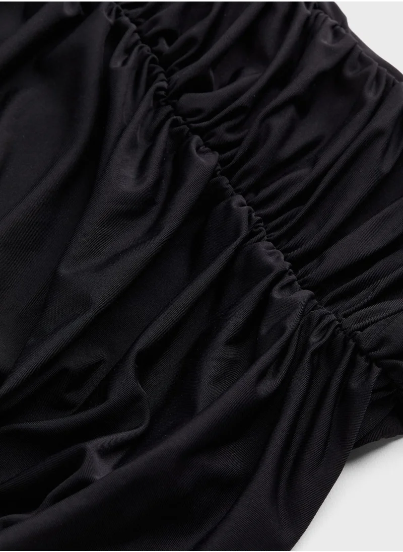 اتش اند ام Ruched Asymmetric Top